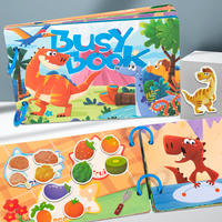 Libros de Actividades Sensoriales JINGBEI para Niños de 2 a 6 Años; Actividades Preescolares de Aprendizaje Sensorial para Autismo; Hechos de Papel