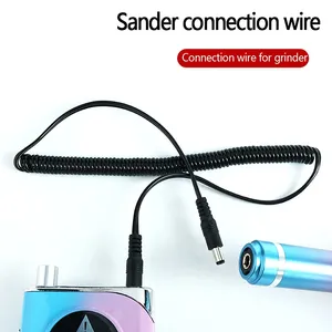 Câble de connexion pour manucure, 1/1,5 m, rechargeable, pour machines à polir les ongles à double tête avec port DC, accessoires de manucure - Product Image 2