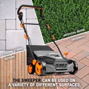 <span class=keywords><strong>Nettoyeur</strong></span> de <span class=keywords><strong>gazon</strong></span> synthétique 1800W, balayeuse de pelouse, brosse électrique pour <span class=keywords><strong>gazon</strong></span> artificiel - Product Image 3