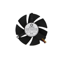 Ventilateur axial DC haute performance 50x50x10mm avec roulement à billes et support pour équipement informatique IA