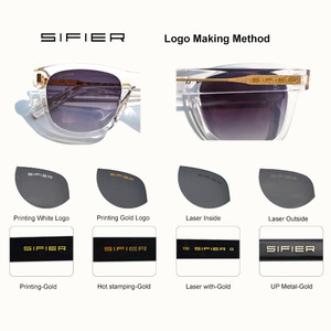 Sifier, venta al por mayor, gafas de sol de nailon personalizadas, lentes de gafas de sol sin montura de diseñador de lujo a la moda - Product Image 6