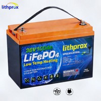 Batterie lithium-ion à décharge profonde 36V 100AH Grade A haute performance LiFePO4 pour voiturette de golf avec BMS intelligent RS485, connecteur Anderson, CE, RoHS, IP67, OEM, ODM