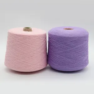 100% Cashmere len sợi chất lượng cao Fancy sợi cho máy dệt kim và dệt Áo len