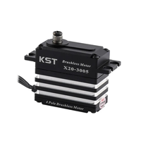 Servomoteur standard sans balais en métal KST X20-3005 32Kgf.cm 0.047sec pour voitures de course RC, avions, couple élevé, réponse rapide, télécommande