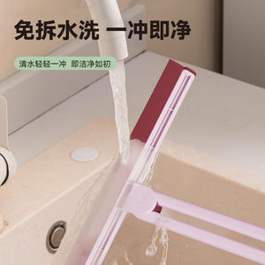 Limpiacristales plegable de mano, rojo, de plástico, para uso doméstico, con diseño de almacenamiento. - Product Image 2