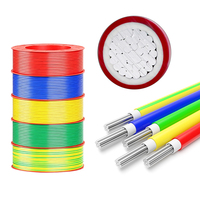 BLVV Aluminiumkern PVC-Isoliertes Stromkabel 450/750V 2,5-95mm² Einadriges Elektrokabel für Gebäude- und Industrieverkabelung