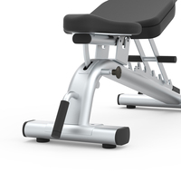 Banc de musculation réglable pour club de fitness commercial, inclinable et déclinable, pour presse à pèdes et sit-ups – Équipement de gym professionnel
