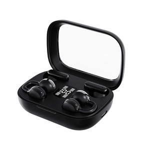 Nouveauté : Écouteurs sans fil intra-auriculaires <span class=keywords><strong>2</strong></span>-en-1 à clip d'oreille BT 5.4, son stéréo haute fidélité, longue autonomie, affichage numérique LED - Product Image 2