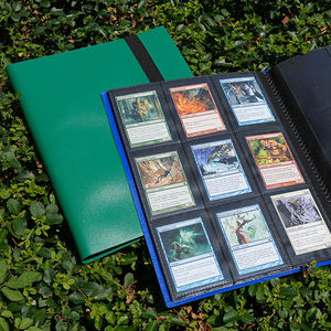 Porte-documents couleur personnalisée, porte-cartes PP, classeur 7 pouces sans fermeture, design moderne pour cartes de collection - Product Image 4