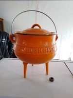 Grand potjie pot en fonte pour la cuisine traditionnelle africaine à vendre