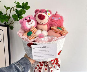 Gretel Cinnamoroll Mymelody Pompompurin <span class=keywords><strong>Kitty</strong></span> Boneca Dos Desenhos Animados Buquê Anime Urso De Pelúcia Menina Abraçar Balde Presente Dos Namorados - Product Image 5