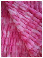 Couverture décorative en fausse fourrure de lapin double couche, confortable et luxueuse, en polyester tricoté, la couverture n°1 au monde