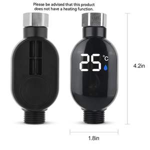Ducha Termostática Impermeable con Termómetro LED, Rango de Temperatura: 0-99 ° C - Product Image 6