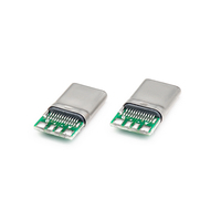 Conector usb tipo c micro conectores magnético pogo pin conector