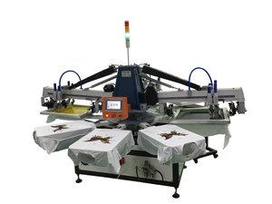 Máquina Automática de Serigrafía para Camisetas Ruida de 3 Colores y 8 Estaciones - Product Image 4