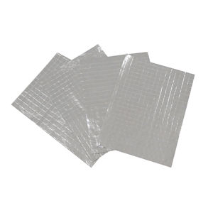 Papel de aluminio/plástico metalizado recubierto de Mylar PE/PP/PET <span class=keywords><strong>película</strong></span> reforzada con malla de fibra de vidrio como <span class=keywords><strong>película</strong></span> protectora reflectante - Product Image 4