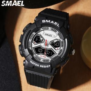 Reloj Despertador LED con Fecha, Último Modelo SMAEL 8073, Relojes Multifuncionales de Plástico, Reloj Digital Impermeable - Product Image 4