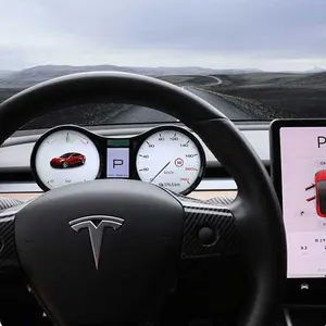 Für Tesla Model 3 Y Model3 ModelY Linux-Betriebs system Digital Performance Dashboard Panel Cluster LCD Touched Display Tachometer