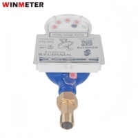Medidor de Agua Inteligente IP68 DN15/DN20 AMR Pasivo con Radar IoT, Lectura Remota sin Batería, de Plástico/Hierro Fundido/Acero Inoxidable/Latón