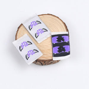 <span class=keywords><strong>Label</strong></span> pinggiran katun mewah kepadatan tinggi kustom <span class=keywords><strong>label</strong></span> lipat anyaman leher untuk aksesori pakaian - Product Image 6