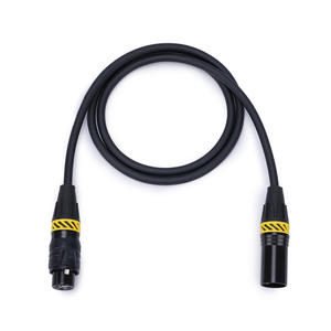 Водонепроницаемый аудиокабель XLR IP65, 3-контактный, с золотым покрытием, медный проводник, экранирование фольгой и оплеткой, для микрофона и видео, KESHI - Product Image 5