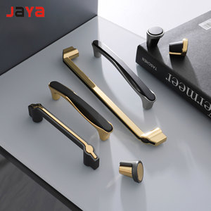 JAYA Cabinet <strong>Door</strong> Handle Minimalist Cabinet American Furniture Hardware Accessories Black Gold Drawer Wardrobe <strong>Door</strong> Handle - Product Image 2