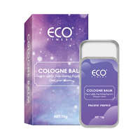Crème parfumée solide pour homme, baume en métal, étanche, portable pour les voyages, vente en gros, fournisseur en vrac, OEM ODM
