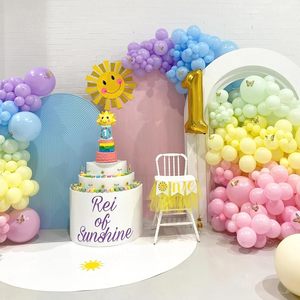 Ballons en latex brillants de haute qualité, 12 pouces, colorés, rétro, macaron, perlés, pour fête d'anniversaire, biodégradables, accessoires en gros - Product Image 4