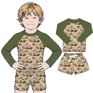 Maillot de bain une pièce sans manches imprimé 4 <span class=keywords><strong>juillet</strong></span> pour petites filles, idéal pour les <span class=keywords><strong>vacances</strong></span> à la plage, maillot de bain d'été pour petite fille - Product Image 6