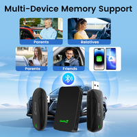 Adaptador Multimedia Carlinkit Car Ai Tv Box Inalámbrico Carplay Android Auto Car Play Dongle 16G 32G Hdmi Usb para Motocicleta