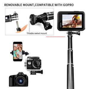 Trípode de palo Selfie de alta calidad, monopié multifunción para teléfonos universales, 165cm - Product Image 5