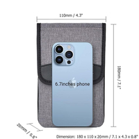 Pochette de voyage pour téléphone portable, étui de ceinture, sacoche bandoulière avec sangle pour smartphone, portefeuille de passeport