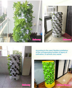 Planteuse de légumes hydroponique intelligente et écologique pour toit et balcon Machine de culture sans sol en serre multicouche - Product Image 4