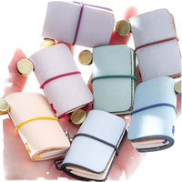 Nouveaux carnets de voyage miniatures tendance, bloc-notes, mémo, cuir de vache véritable, logo personnalisé, cadeau pour les voyages en voiture, carnets