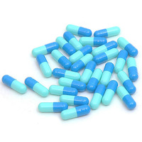 Capsules végétales HPMC vides de taille 00, colorées et personnalisées en Chine