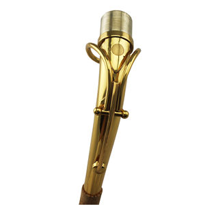 Eastern Music Pro Use Ouro Laca Saxofone <span class=keywords><strong>Alto</strong></span> Estilo Mark VI com contorno PC Flight case - Product Image 5