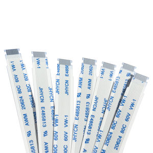 Haute qualité AWM 20624 80C 60V 0.5mm pas 10pin 100mm longueur faisceau de câbles plats flexibles pour l'utilisation d'appareils électroniques Ffc - Product Image 3