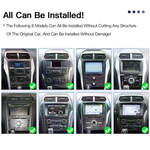 STWEI pour Ford Explorer 2011-2019, autoradio Android 14 de 12,1 pouces, écran Tesla, lecteur multimédia, Carplay, DSP, GPS, Navi 4G - Product Image 3