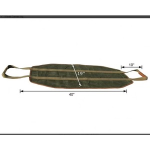 Échantillon Gratuit : Sac de Transport pour Cheminée en Toile Cirée pour Bois de Chauffage, Sac Fourre-tout pour Bûches d'Extérieur avec Poignées - Product Image 5