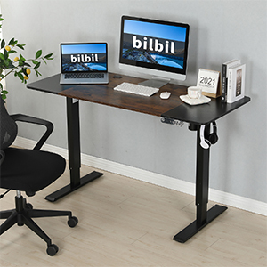 Escritorio Ergonómico Moderno de 1.4M con Altura Ajustable Eléctrica de 55 Pulgadas para Oficina en Casa, Envío Gratis y Entrega Rápida desde Almacén en EE. UU. - Product Image 6