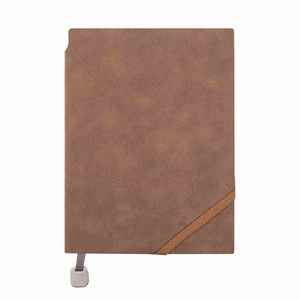 Carnet A5 en peau de mouton, couverture souple, élastique, marque-page avec pendentif métallique, haute qualité, logo personnalisé pour entreprise, promotion en gros - Product Image 6