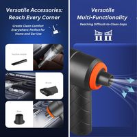 . 3Kpa Clavier Mini Aspirateur Portable Aspirateur Ordinateur Aspirateur Sans Fil pour Voiture Ordinateur Portable Machine À Coudre Clavier Portable
