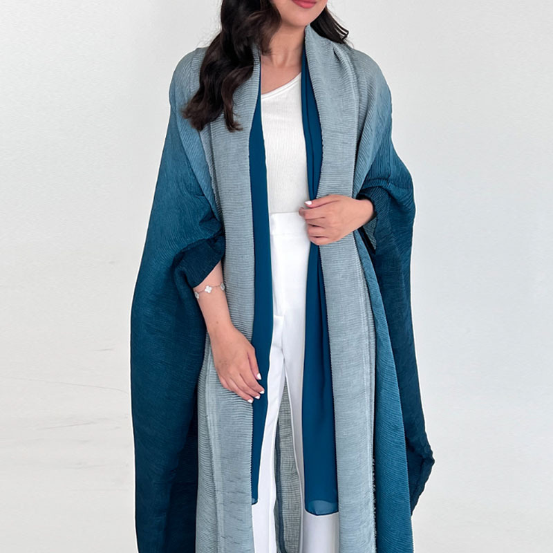 Miyake Pleated Gradient Women Robe 2023