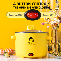 Yuedisi Mini marmite électrique personnalisée Double couche marmite cuiseur à riz électrique pots électriques antiadhésifs