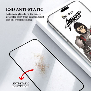 Protector de Pantalla de Vidrio Templado Antipolvo y Antiestático ESD para <span class=keywords><strong>iPhone</strong></span>, Samsung, Redmi <span class=keywords><strong>13</strong></span> <span class=keywords><strong>Pro</strong></span>, <span class=keywords><strong>13</strong></span> <span class=keywords><strong>Pro</strong></span> Max, 11 <span class=keywords><strong>Pro</strong></span>, Vidrio Templado <span class=keywords><strong>Gorilla</strong></span> - Product Image 5