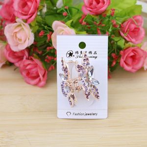 Pinza de Pelo Metálica con Diamantes de Imitación para Mujer, Uso Diario, Moda Primavera 2024, Joyería, Estilo Grip, Adorno para el Cabello - Product Image 3