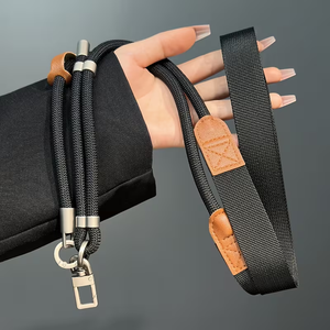 Correa ajustable de poliéster para llevar el teléfono móvil con correa ajustable para viajes al aire libre, se puede usar en diagonal. - Product Image 2
