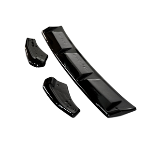 Diffusore Posteriore <span class=keywords><strong>S</strong></span> <span class=keywords><strong>Line</strong></span> in ABS Nero Lucido per <span class=keywords><strong>Audi</strong></span> <span class=keywords><strong>A3</strong></span> S3 8Y 2020-2024 - Product Image 2