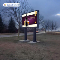 Écran LED publicitaire mural extérieur Canbest Fo Series P5 5,7 mm 5760x2880 mm (18,9x9,4 pieds) en Italie