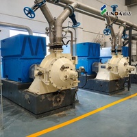 Peralatan Pemurnian Kertas Yunda SS304 Paper 20'' Double Disc Refiner Low Consistency dengan Sistem Pengumpanan PLC Hemat Energi untuk Industri Kertas